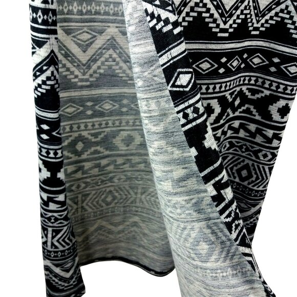 Summer Chic Beach Swim Cover Up Top Tunic Size XS Black Open Sides to Waist - Picture 5 of 8